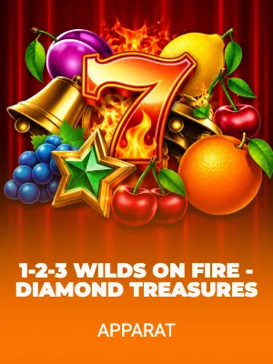1-2-3 Wilds on Fire - Diamond Treasures