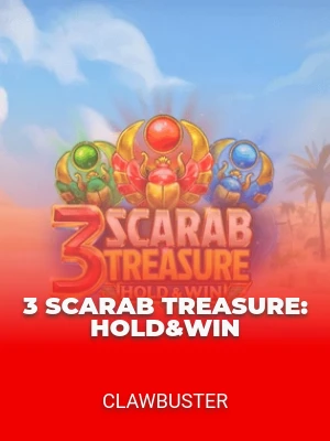 3 Scarab Treasure: Hold&Win