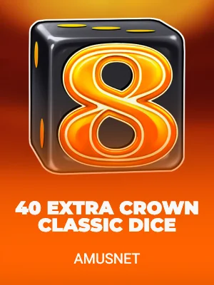 40 Extra Crown Classic Dice