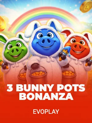 3 Bunny Pots Bonanza
